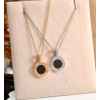 불** 오닉스/자개 양면 목걸이