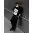 메* 마르지엘라 알파벳 링클프리 로고 티셔츠