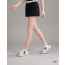 샤* 26SS 프리 컬렉션 패브릭 스웨이드 카프스킨 스니커즈