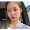 샤* 빈티지 라운드 체인 실버 안경테 ZL