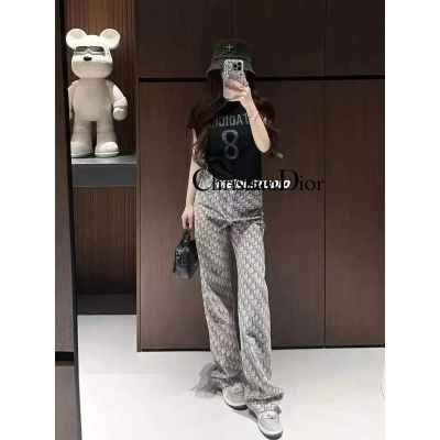 디* j doir 오블리크 바지 세트