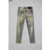 버** 블랙 EKD 패치 포켓 엠브로이드 자수 로고 슬림핏 데님 팬츠