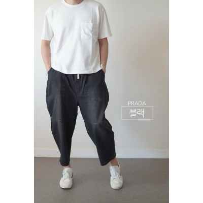 프** 벌룬 데님